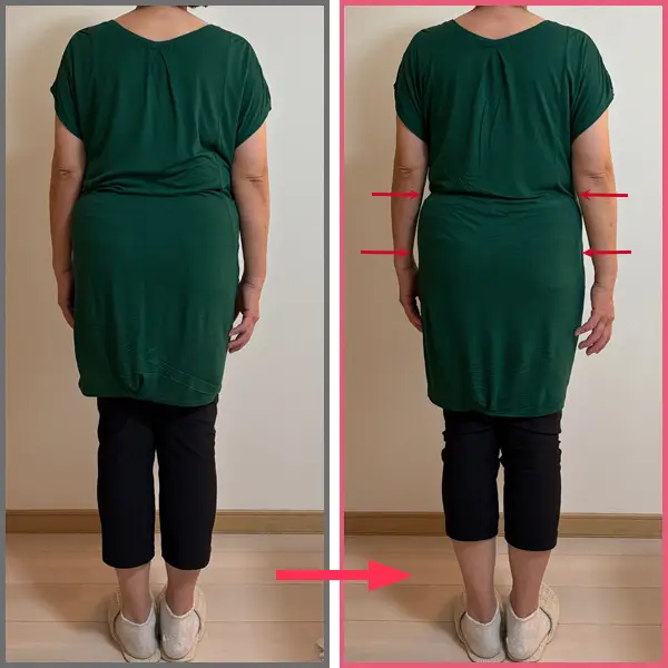 腰のお悩み＆ウエストダウン